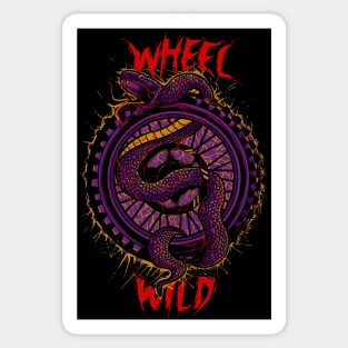 Wheel and Wild Sticker